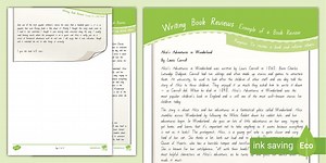Book Review Examples for Students