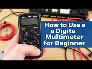 How to Use a Digital Multimeter for Beginners | Step-by-Step Guide