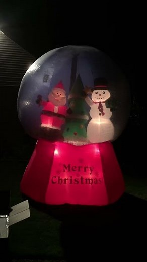 Gemmy Airblown Inflatable Colossal Snow Globe