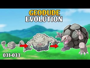 How To Evolve Geodude Into Graveler And Golem In Pokemon Platinum | Sinnoh Pokedex