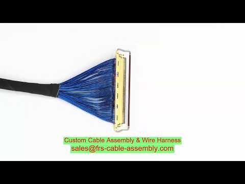 imaging endoscope micro coax low noise UL AWM MIPI CSI DSI ITT to LEMO LSZH jacket double shield min