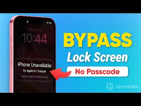 🔒Top 4 Ways to Bypass iPhone Lock Screen | How to Unlock it?🔓 2025