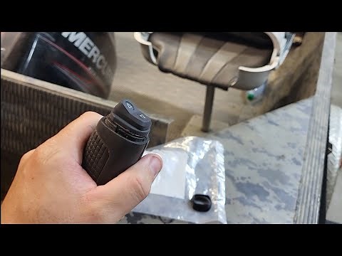 Mercury Trim Button Install.