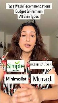 Best Face Wash for Oily, Dry, Sensitive & Normal Skin (Budget vs Premium) #facewash #honestreview