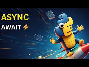 FastAPI Async & Await Explained | Asynchronous Programming Tutorial | Telugu