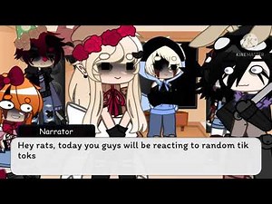 Aftons react to random tik toks | Gacha club |