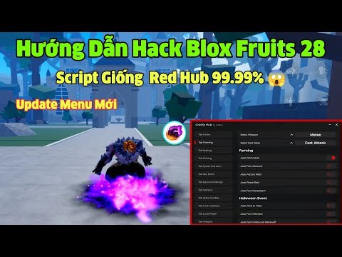 Gravity Hub script mới ! Cách hack blox fruits 28 krnl Vng trên điện thoại script ngon như Red Hub