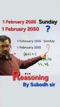 Reasoning questions, Calendar questions