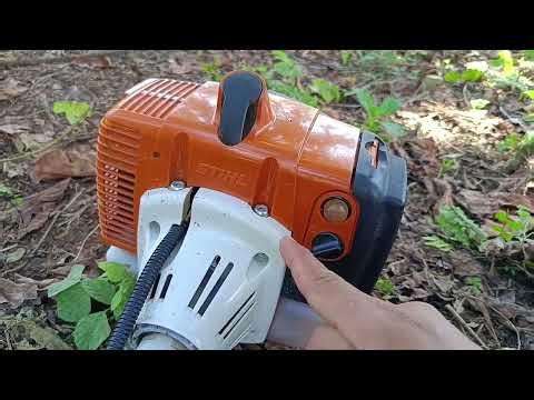 Stihl fs250 brush cutter starting procedure