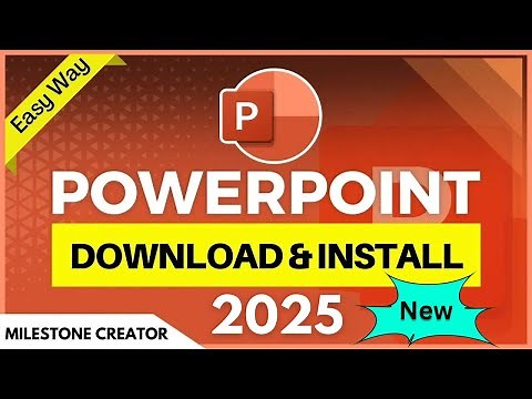 How To Download & Install Microsoft PowerPoint In PC [ Latest-2025 ] 🔥
