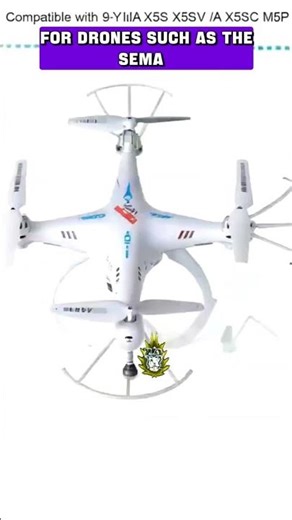 4x LiPo 3.7V 1200mAh + 4-in-1 Charger | For Syma X5SC X5SW Drones