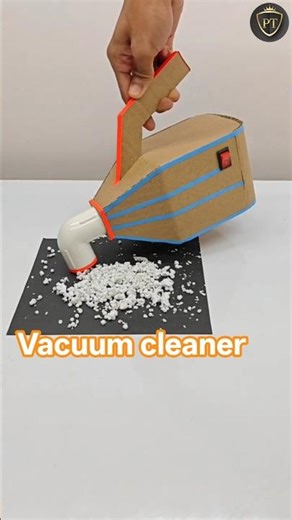 Best Vacuum Cleaner For Home How To Make A Vacuum Cleaner Using Cardboard Science Project #diy #fypシ