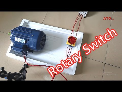 2 position 3 pole rotary switch