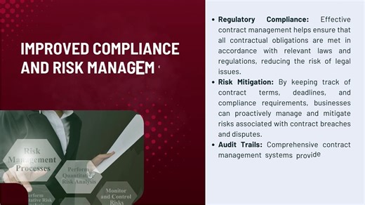 What are the benefits of contract management