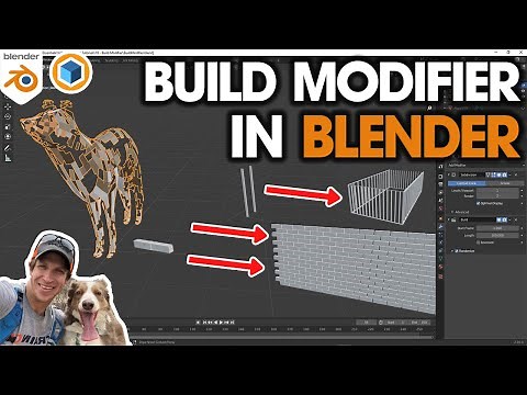 Using the Blender BUILD MODIFIER for Beginners - Step by Step Tutorial