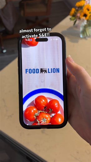 Missing out on rewards is not the vibe 😅 It's not too late to activate Shop & Earn in the app! #ShopandEarn #rewards #FoodLion #fyp
