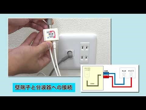 【高岡ケーブルネットワーク】テレビの接続手順