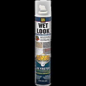 Wet Look Concrete Sealer with Turbo Spray System®