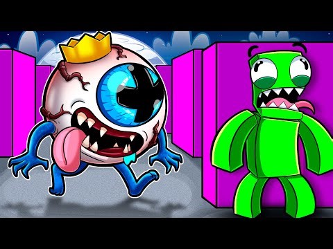 RAINBOW FRIENDS vs EYEBALL'S ESCAPE! (Roblox)