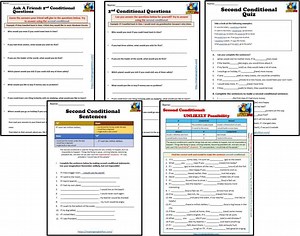 Second Conditional WorksheetsMaking English Fun