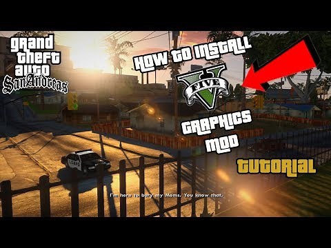 GTA San Andreas - How to install V graphics mod