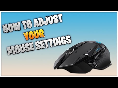 How To Adjust Your DPI and Settings - Logitech G502 Lightspeed (GHub)