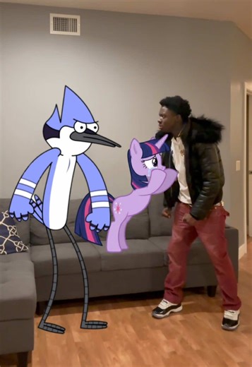 Replying to @yehh Since yall were BEGGING for part 2 🤪🔥 here it is! 😏🤷🏿‍♂️ ⚠️ FAKE BLOOD ⚠️ It’s not over Mordecai… I will get my Get Back 🤣💥 trust me 🤫 - Furry King 🐺👑 #mordetwi #twilightsparkle #mordecai #twilightxmordecai #meme