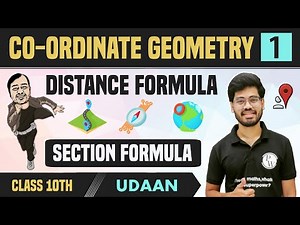 Coordinate Geometry 01 | Introduction | Distance Formula | Section Formula | Class 10th | NCERT