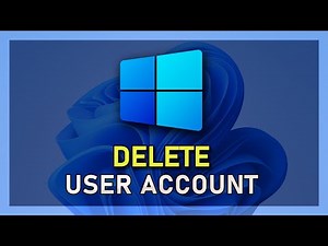 Windows 11 - How To Delete User Account