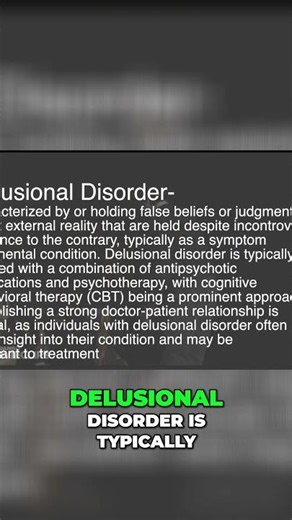 Delusional Disorder: Treatment & Symptoms Explained Simply!