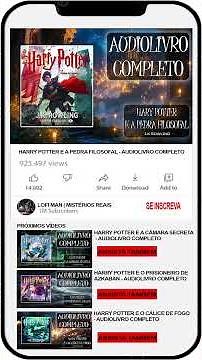 Harry Potter e a Pedra Filosofal - Audiolivro Completo No Canal