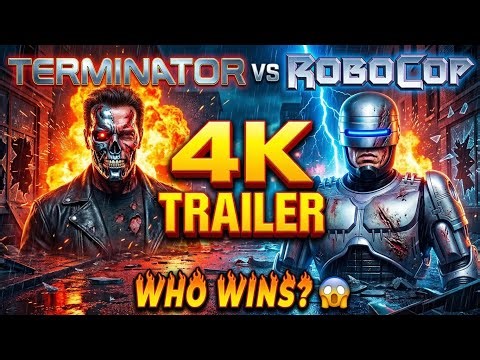 TERMINATOR vs ROBOCOP 🔥 4K Trailer | Epic Battle | Who Wins?