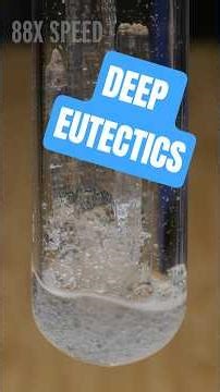 solid + solid = liquid (no, it's not heat, commenters)