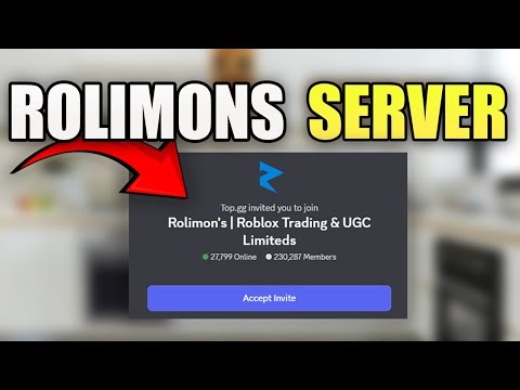 How to Join Rolimons Discord Server on Mobile! - (Quick Guide)