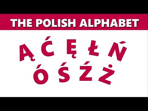 Polish alphabet: Names of the letters