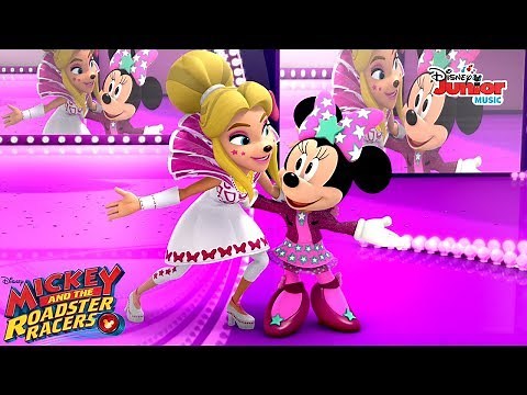Minnie Mouse Music Video 🎶 | Bow Be Mine 🎀 | Mickey and the Roadster Racers | ‪@disneyjr‬