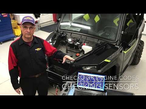 How To Diagnose Polaris General 1000 Hard Cold Start, Step by step procedure. Fuel pressure, Codes,