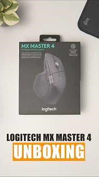 Logitech MX Master 4 Unboxing | New Features, Design & First Look!
