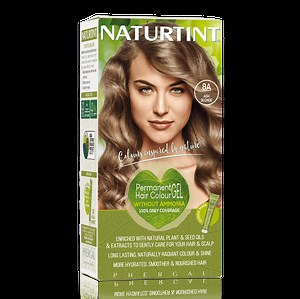 Naturtint Permanent Hair Colour Gel 8A Ash Blonde - 170ml - Naturtint