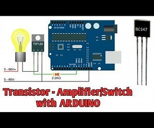Transistors With Arduino (BJT)  - BC547 TIP120