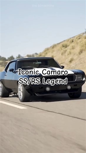 1969 Chevrolet Camaro SS/RS 350 - The Perfect Muscle Car Blend #shorts #chevroletcamaro #iconiccars