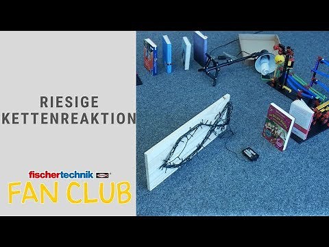 Riesige Kettenreaktion zum Nachbauen I Spaßfaktor garantiert I fischertechnik Fans