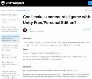 Unity Engine (Development Tool)