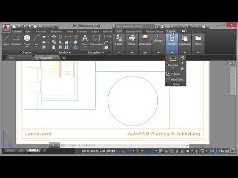 AutoCAD Tutorial - Making viewports from objects