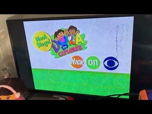 Dora the Explorer: Meet Diego! Nick on CBS Promo 2003 (Partial) [Camera Quality]