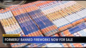 Pennsylvania stores can now sell aerial fireworks to residents