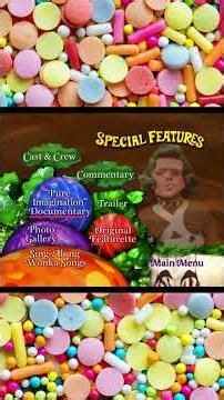 Willy Wonka and the Chocolate Factory DVD Menu #willywonka