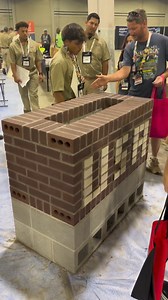 39K views · 584 reactions | Come take a look at the SkillsUSA National Masonry Competition. Where High school and college students from all over the US come to show their skills! Check out SKILLS JAM to learn why skilled careers are important! #skillsjam #skillsusa #masonry #bricklaying #skilledtrades #construction #bluecollar #stabilalevels #beatruepro #trueproladies | That Masonry Girl | Facebook