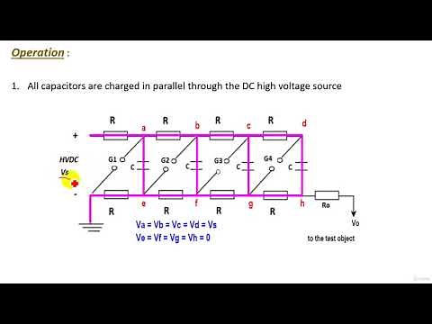 23 Multi Stage Impulse Generator Marx Circuit