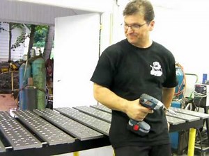 Metal Fabrication Welding Table - Build Pro Table by StrongHand Tools